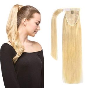 REMY HUMAN HAIR Ponytail extension 613